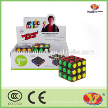 YongJun Linggan 3x3 cubo de velocidade 57 milímetros cubo mágico de plástico